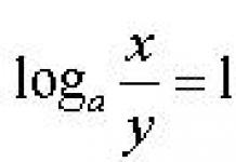 Свойства на логаритмите и примери за техните решения