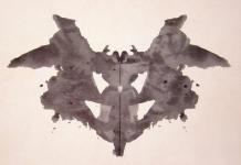 Test de Rorschach : photos et transcription