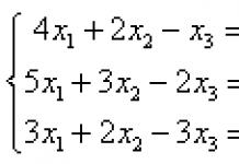 Gaussova matrika štirih enačb