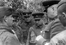 Généraux morts en tant que soldats Les principaux commandants de l'armée soviétique