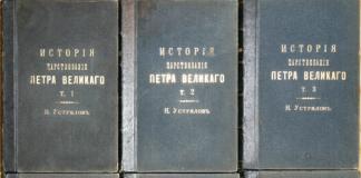 Nikolay Gerasimovich ustryalovin merkitys lyhyessä elämäkerrallisessa tietosanakirjassa